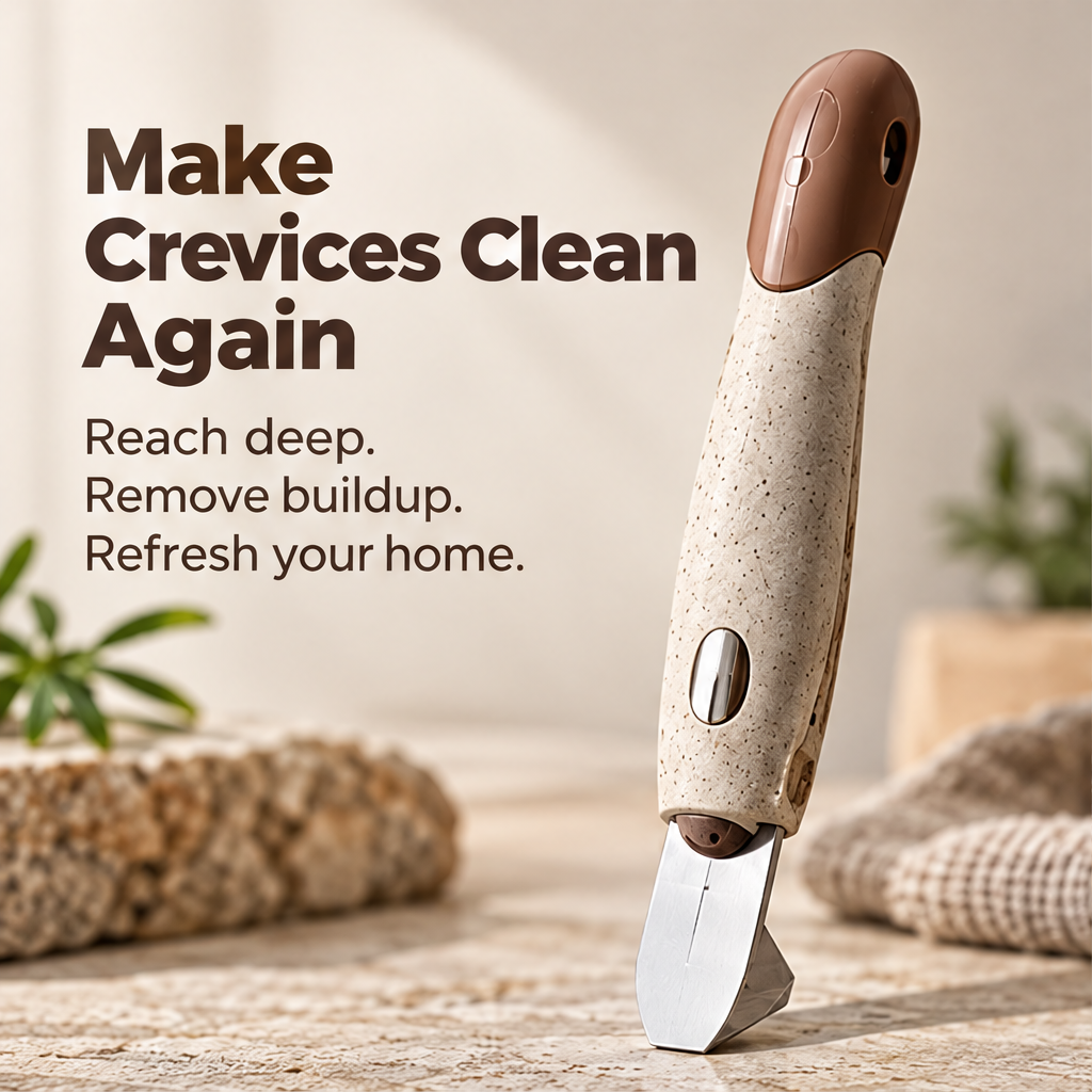 Make Crevices Clean Again - Reach deep, remove buildup, refresh your home