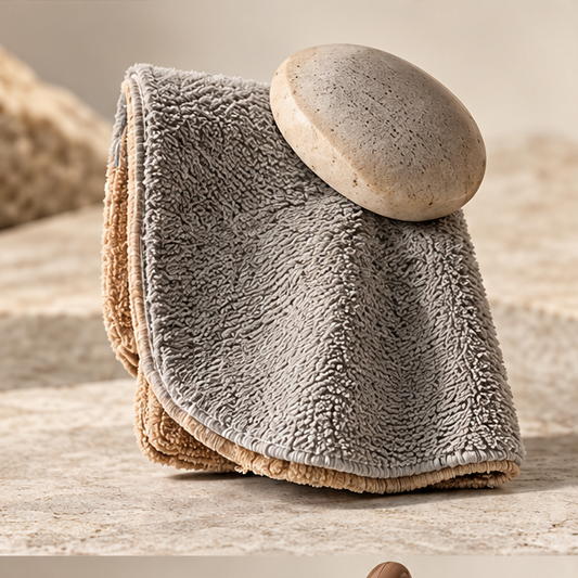 Chenille Cleaning Cloth with Magnetic Holder - Product Shot