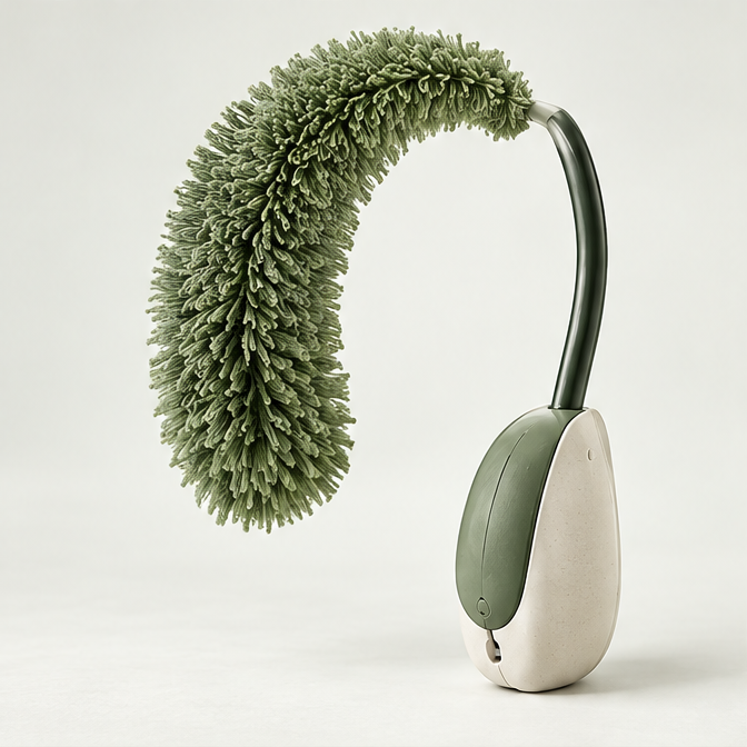 Flexible Vine Neck Microfiber Duster Wand - Product Shot