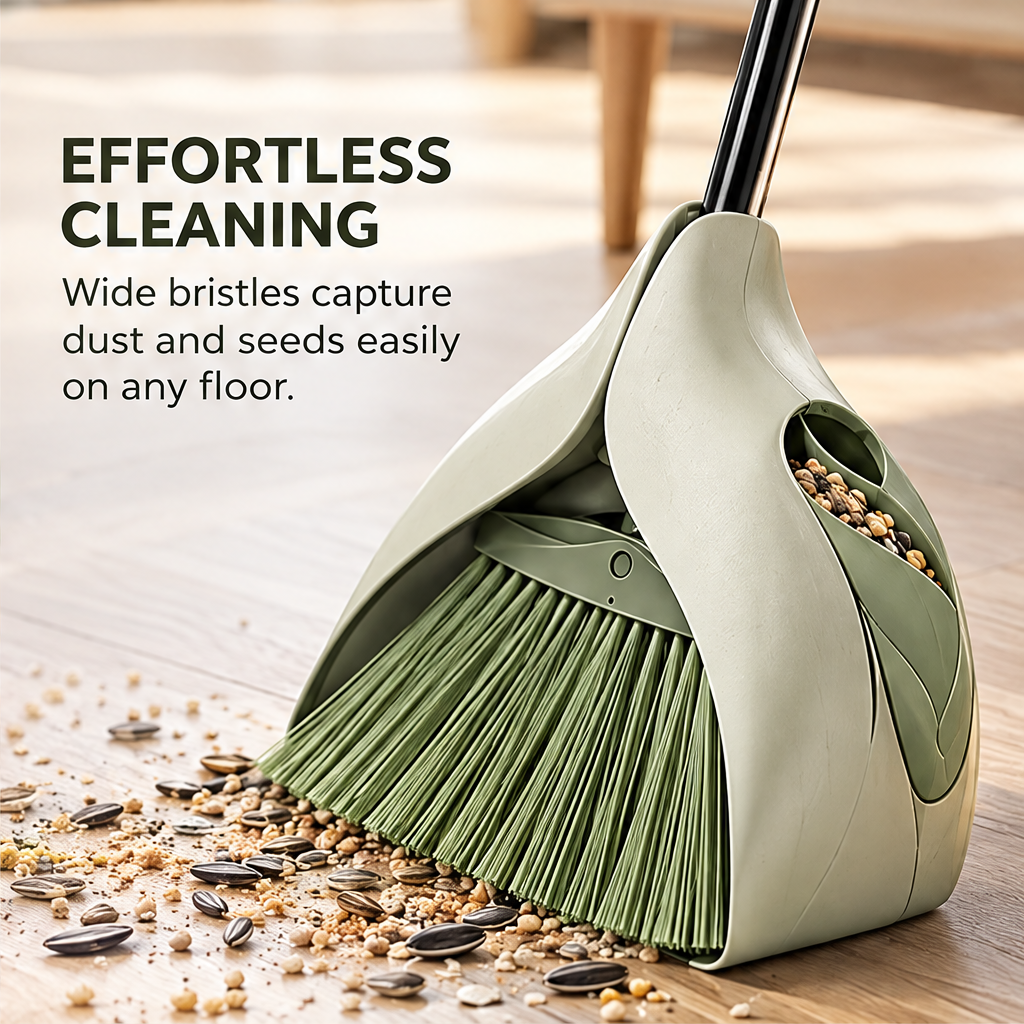 2-in-1 Cleaning and Seed Storage - Keep your space clean while storing seeds in one smart design