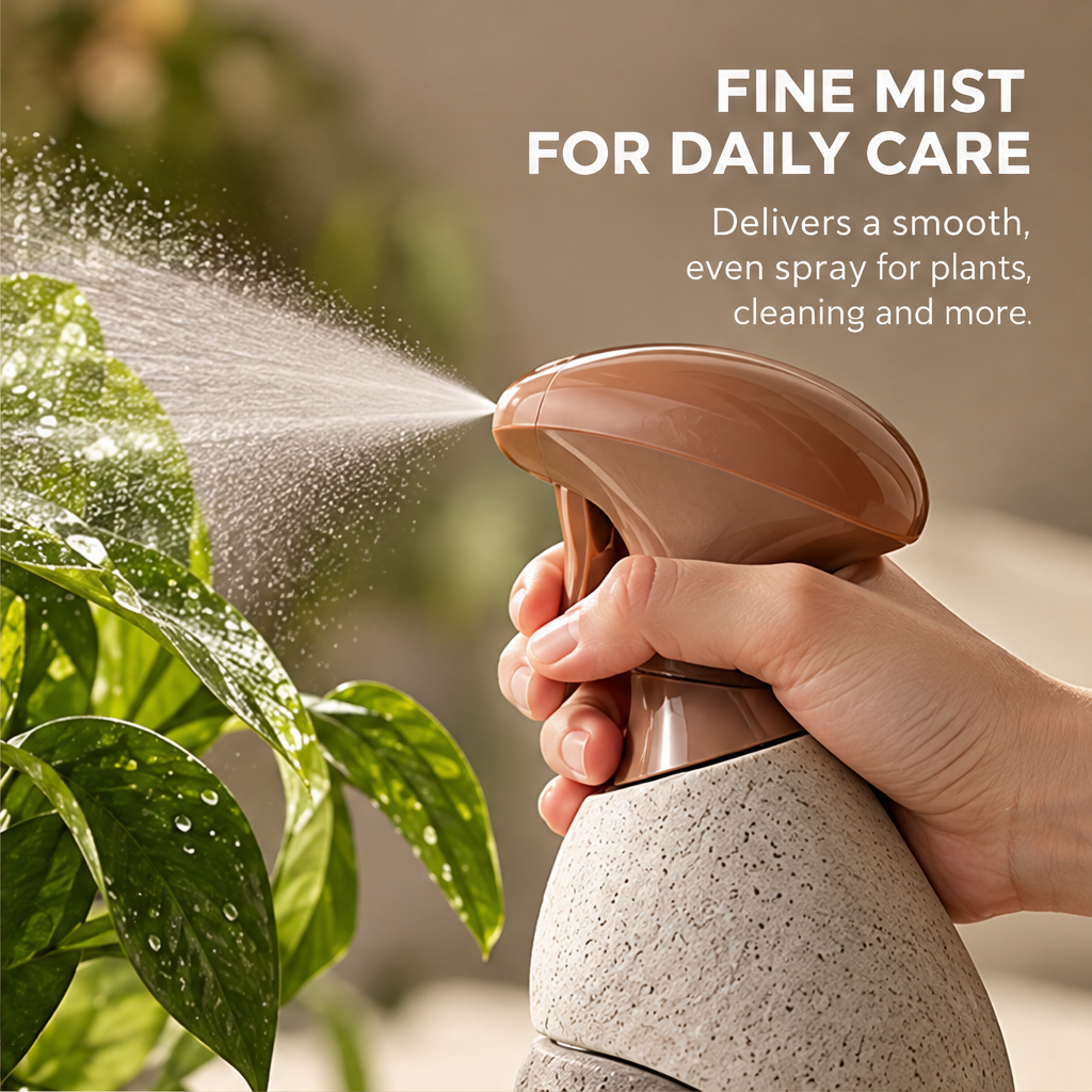 Nature Inspires a Fresher Home - A refined spray bottle that blends naturally into your space