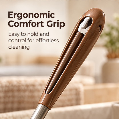 Ergonomic Comfort Grip - Easy to hold and control for effortless cleaning