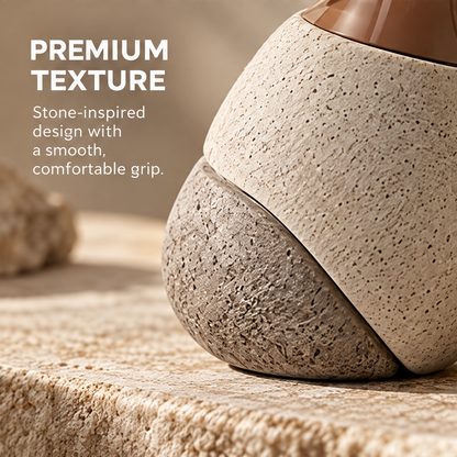Premium Texture - Stone-inspired design with a smooth comfortable grip