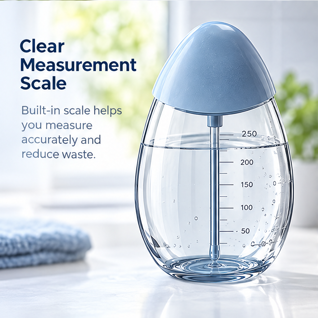 Clear Measurement Scale - Built-in scale helps you measure accurately