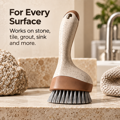 Deep Cleans with Ease - Stiff bristles reach into texture for a thorough clean
