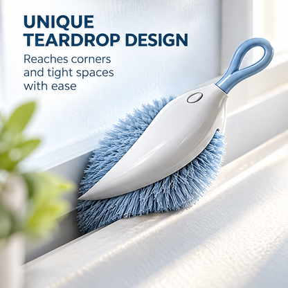 Unique Teardrop Design - Reaches corners and tight spaces