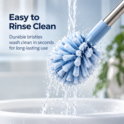 Easy to Rinse Clean - Durable bristles wash clean in seconds