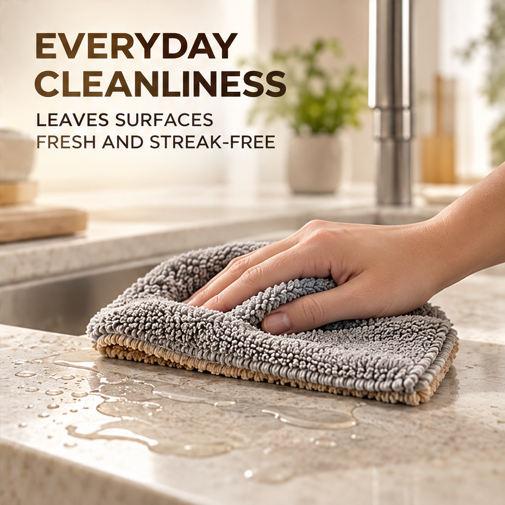 Everyday Cleanliness - Leaves surfaces fresh and streak-free